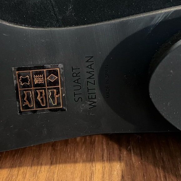 STUART WEITZMAN Over-the-Knee black Women's Boots suede size 8.5 🎩 - Picture 5 of 12